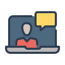 Call to parents,Communication,Screen,Skype